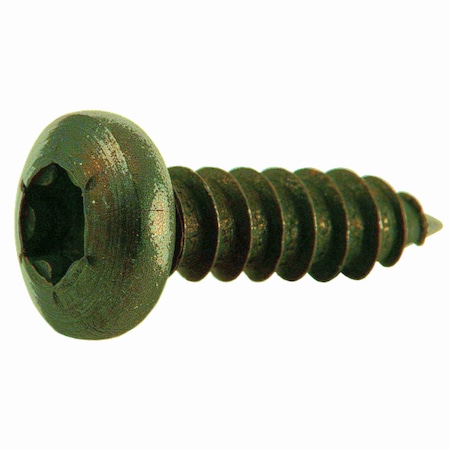 Midwest Fastener Sheet Metal Screw, #12 x 3/4 in, Black Steel Pan Head Torx Drive, 25 PK 36901